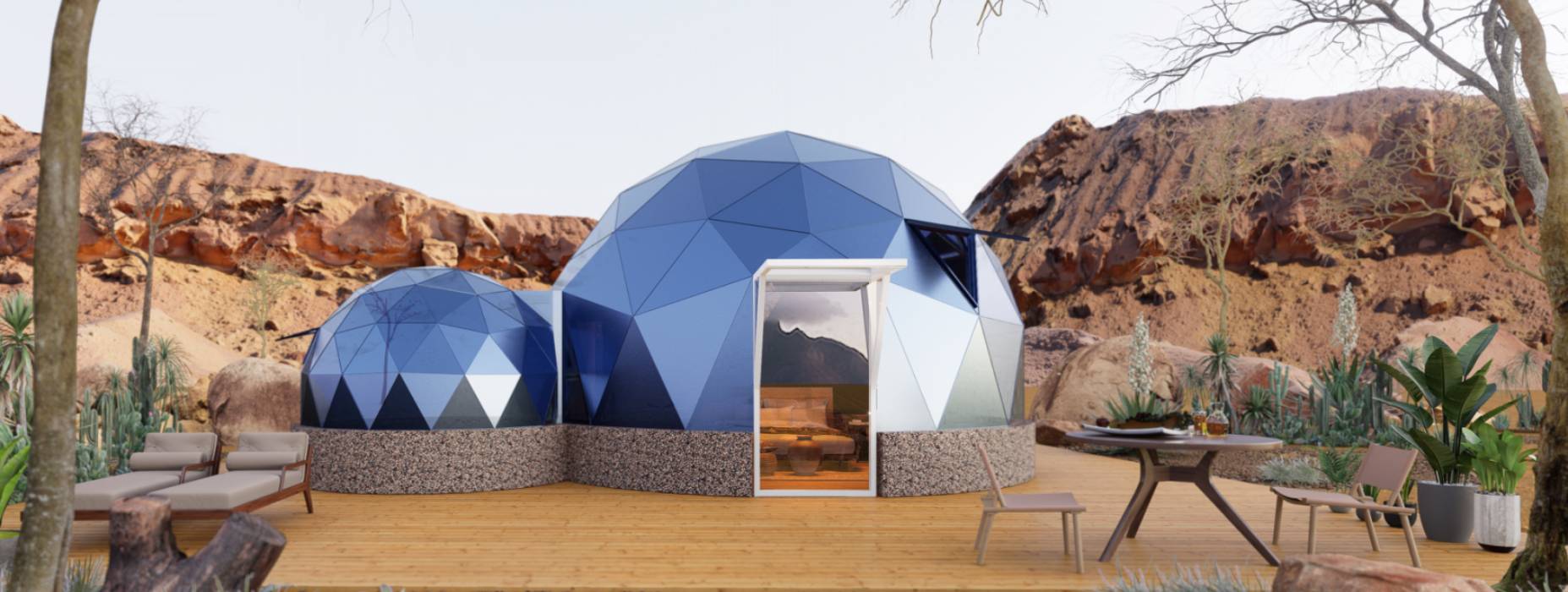 兴宁区球形智能光伏玻璃星空房